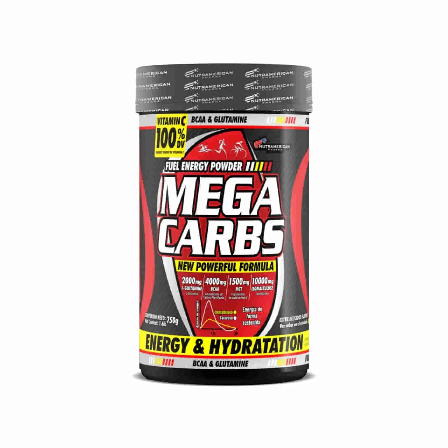 Mega carbs Nutramerican pharma