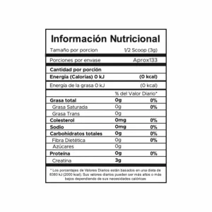 Creatina monohidratada IMN