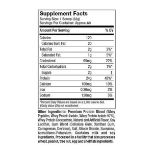 Nitro tech Whey gold 5lb