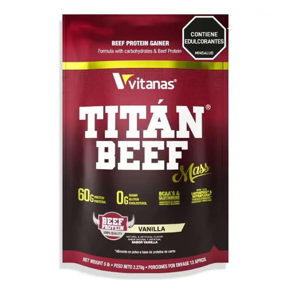 Titan beef mass 5lb Vitanas